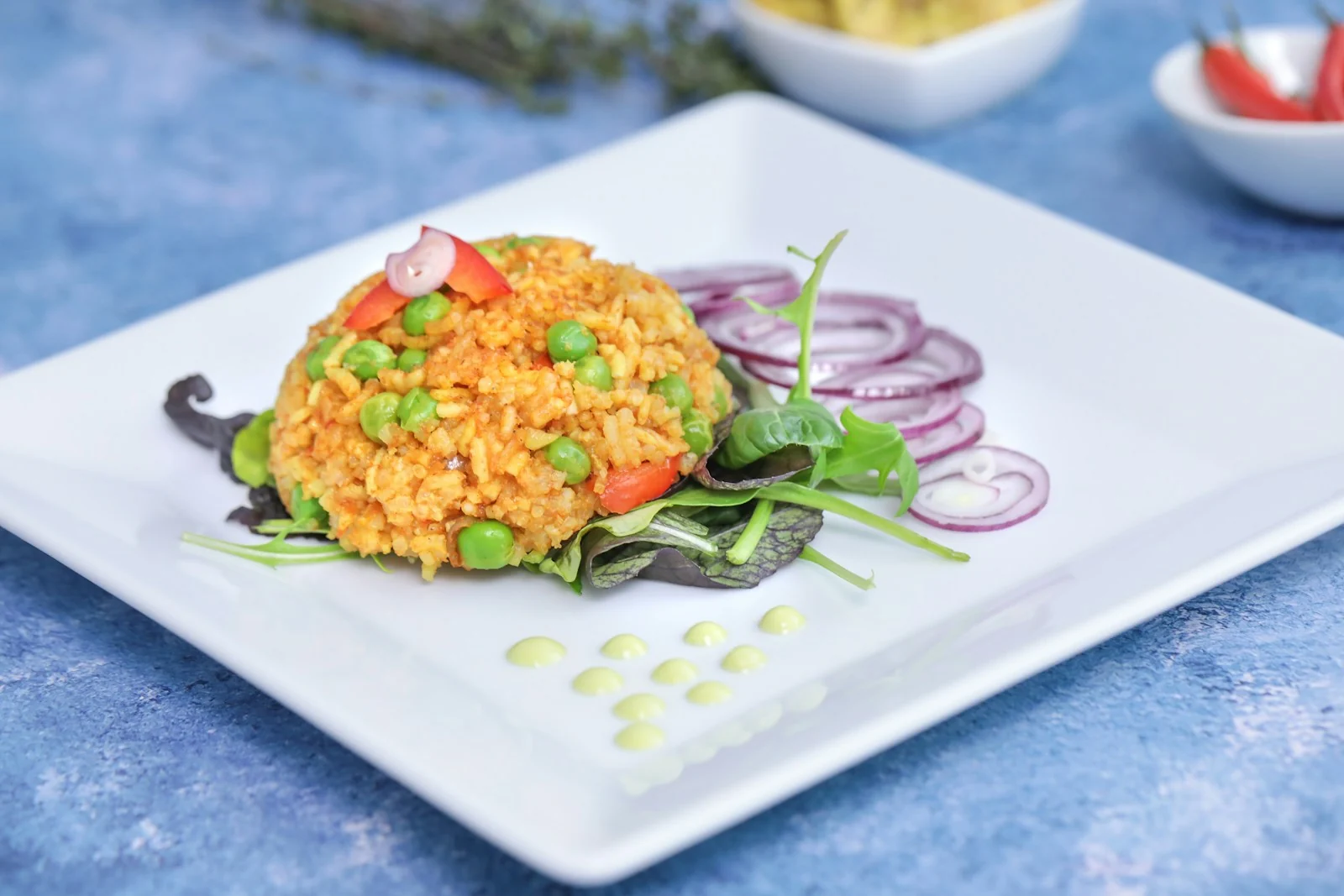 Jollof rice meal