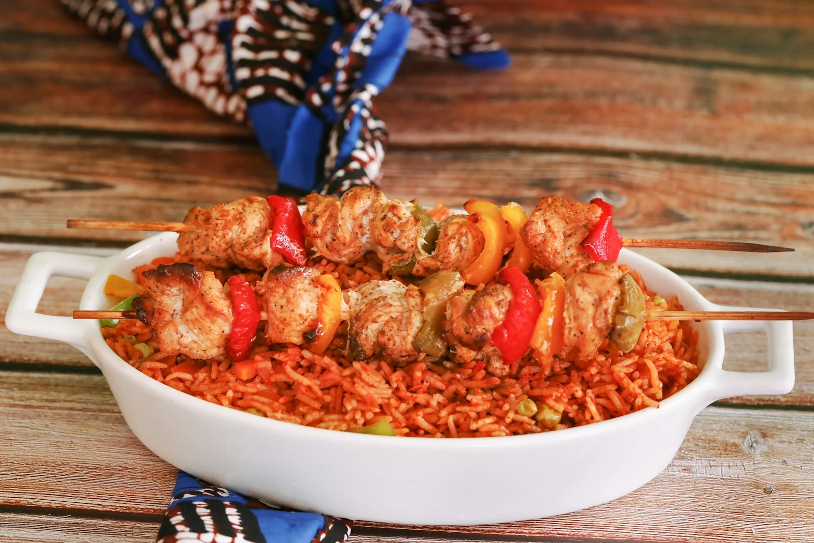 Jollof rice meal